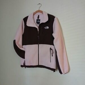 Northface Denali Women Medium Polartec Pink Fleece Jacket Casual Gorpcore